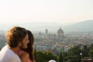 foto, romantiche, a, Firenze